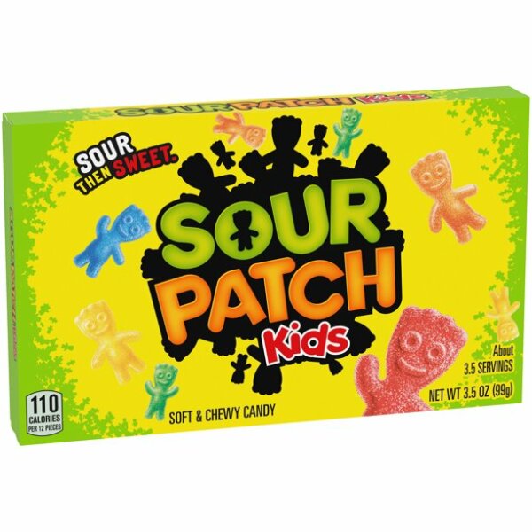 Sour Patch Kids Box 99g -MHD:  02.04.2025-