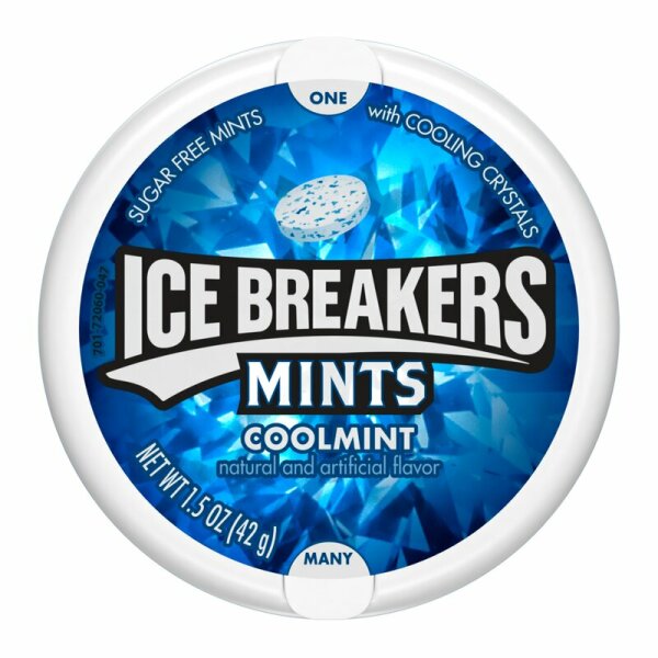 Ice Breakers Mints Coolmint Sugar Free 42g -MHD 30.06.2025-