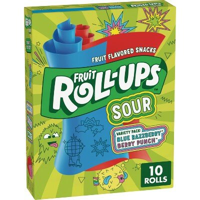 Fruit Roll-Ups Sours 141g MHD 15.4.2025