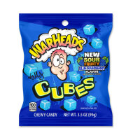 WarHeads Cubes Blue Raspberry 99g -MHD: 30.09.2025-