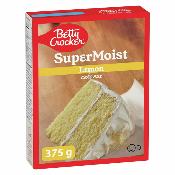 Betty Crocker Super Moist Lemon Cake Mix 375g -MHD:  06.04.2045-