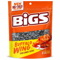 Bigs Sunflower Seeds Buffalo Wings Flavor 152g -MHD:...