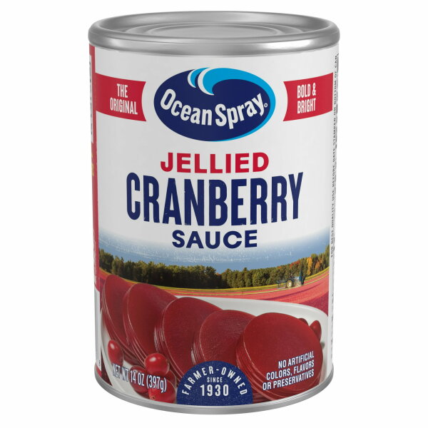 Ocean Spray Jellied Cranberry Sauce 348ml